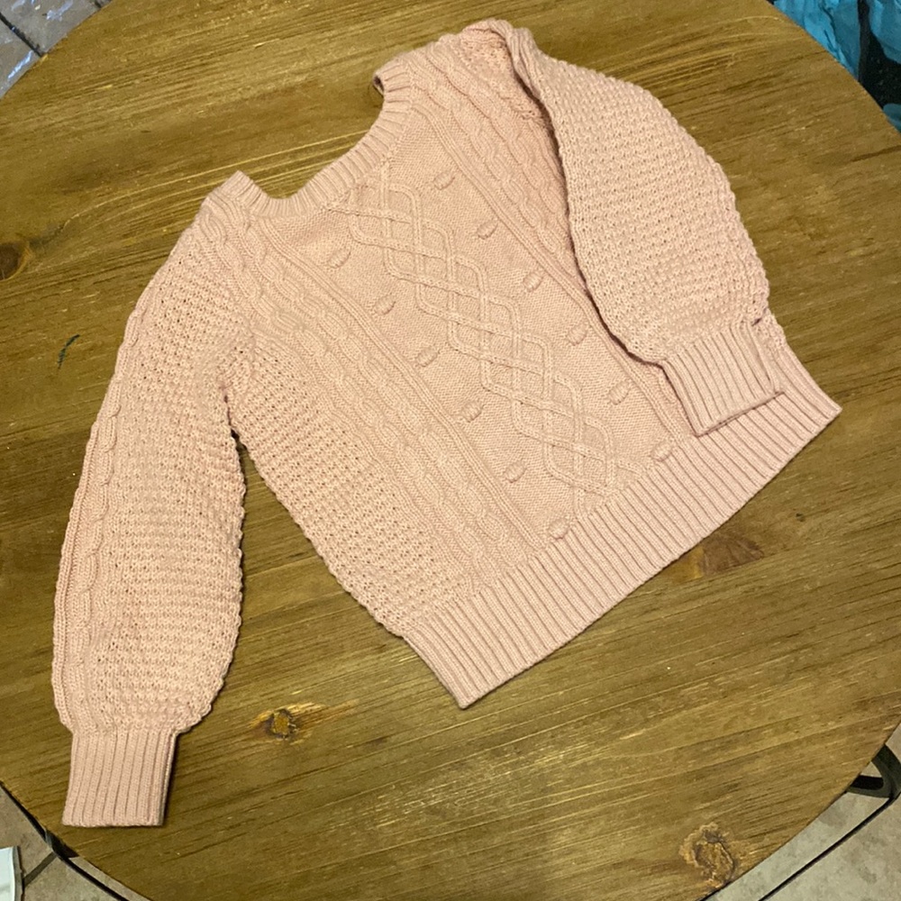 Baby Gap Pink Girls Toddler Knit Sweater